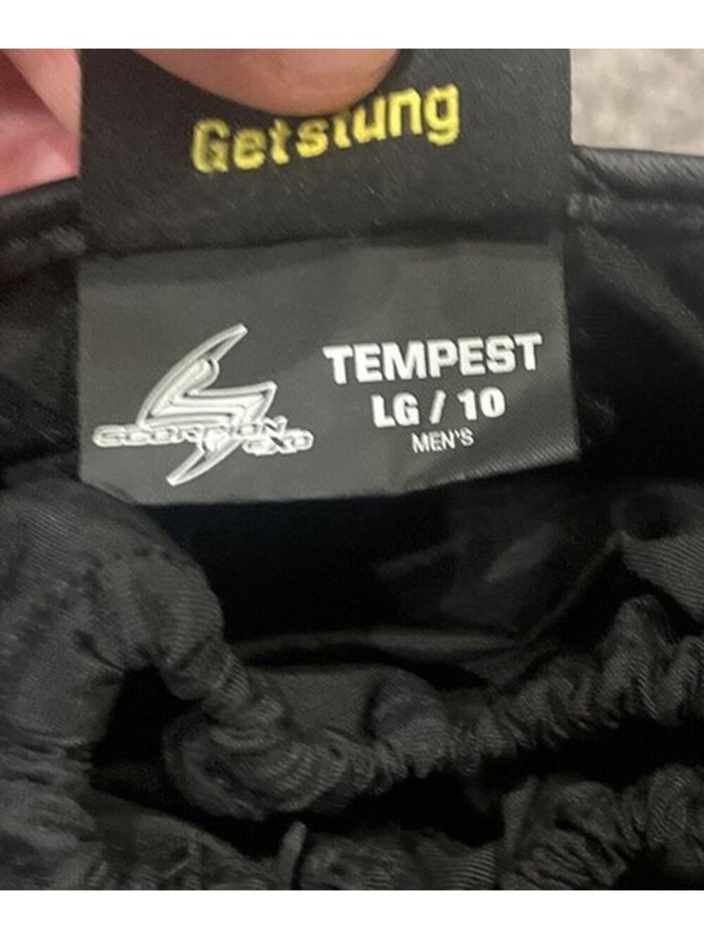 Great Condition! ScorpionEXO Tempest II Gloves - Black - Large